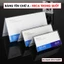 Combo 2 Bảng tên mica để bàn chữ A, Bảng chức danh mica chữ A, Kê chữ A trong suốt 2 mặt
