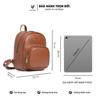 Balo nữ thời trang cao cấp VACHINO - BG027. Bảo hành 12 tháng, đổi trả miễn phí trong 7 ngày.