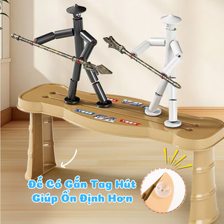 Đồ Chơi Võ Sĩ Song Đấu PK Bằng Gỗ Nhân Vật Bamboo Man Đồ Chơi Đối Kháng Kích Tính Hấp Dẫn Vui Nhộn Cho Bé Trai Và Bé Gái