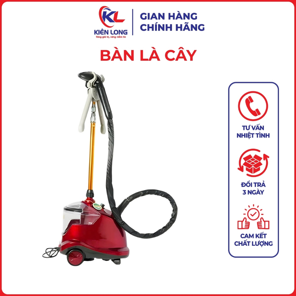 Bàn Là Cây Jiassheng 518 Chính Hãng – Bàn Ủi Hơi Nước Công Suất 1800W