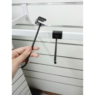 [CÀI CÂY SẮT 13X26MM] Móc đơn treo phụ kiện cài cây sắt 13x26mm loại 15cm,20cm màu đen