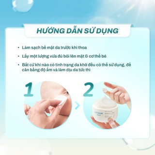 Kem Dưỡng Ẩm Goongbe Pri-mmune Moisture Cream Cho Bé Sơ Sinh An Toàn Cho Làn Da Nhạy Cảm 30/100/180/350ml
