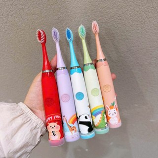 ```Bàn Chải Điện  Cho Trẻ, Lông Mềm Kháng Khuẩn, Đánh Răng Êm Ái, Phù Hợp Từ 3 Đến 13 Tuổi```