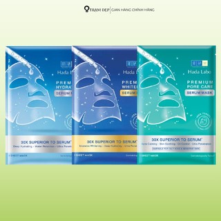Mặt Nạ Dưỡng Ẩm, Sáng Da Chuyên Sâu Premium Hydrating/Whitening Serum Mask (23g/miếng)