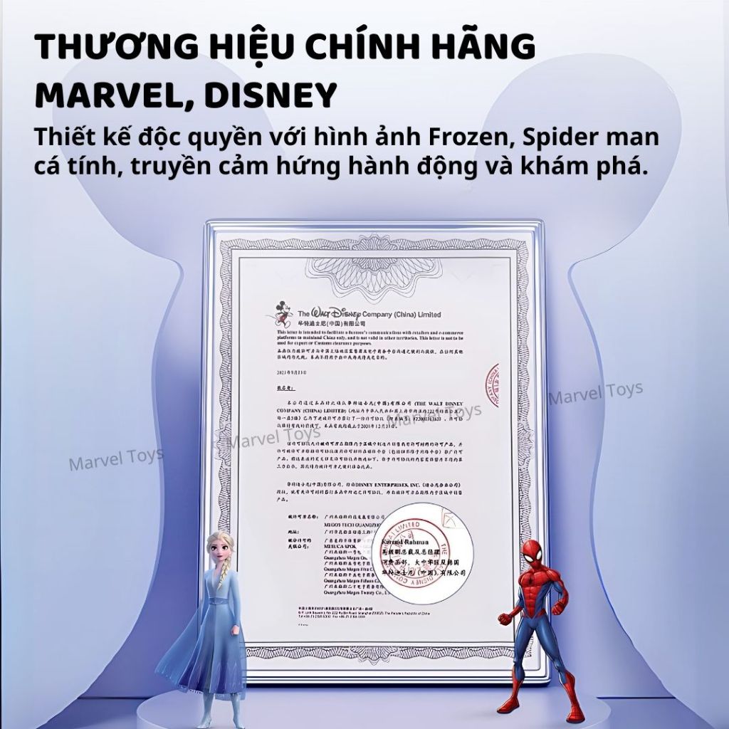 Đồ Bơi Cho Bé Trai Marvel Disney Spider Man Tay Dài Tay Ngắn Chống Nắng UPF50+ Trẻ Em