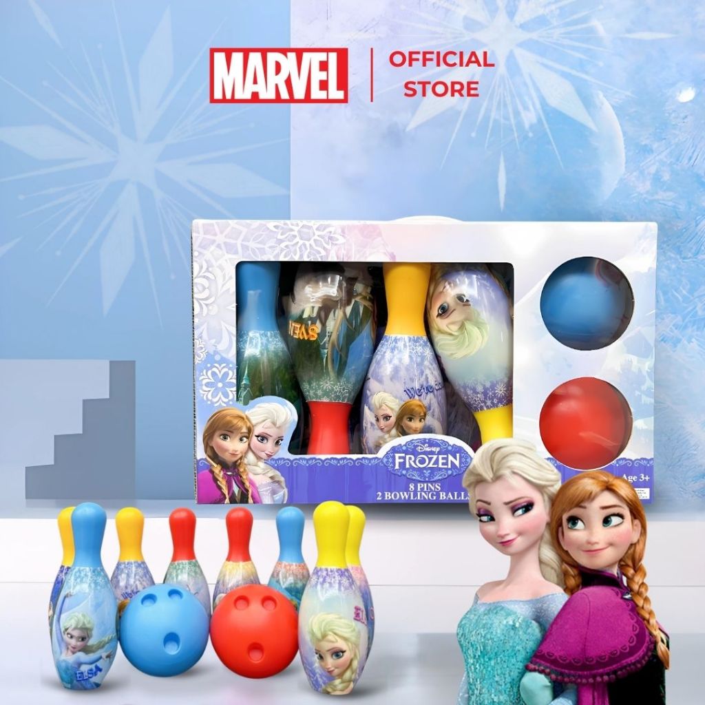 Đồ Chơi Bowling Cho Bé Mesuca Marvel Disney Bộ Bowling Mini Vận Động Trong Nhà Cho Bé 3 Tuổi+