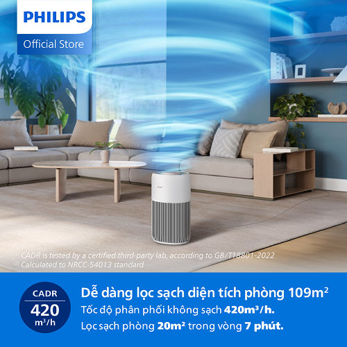 Máy Lọc Không Khí Philips AC2220/10 |109m2 - Hàng Chính Hãng