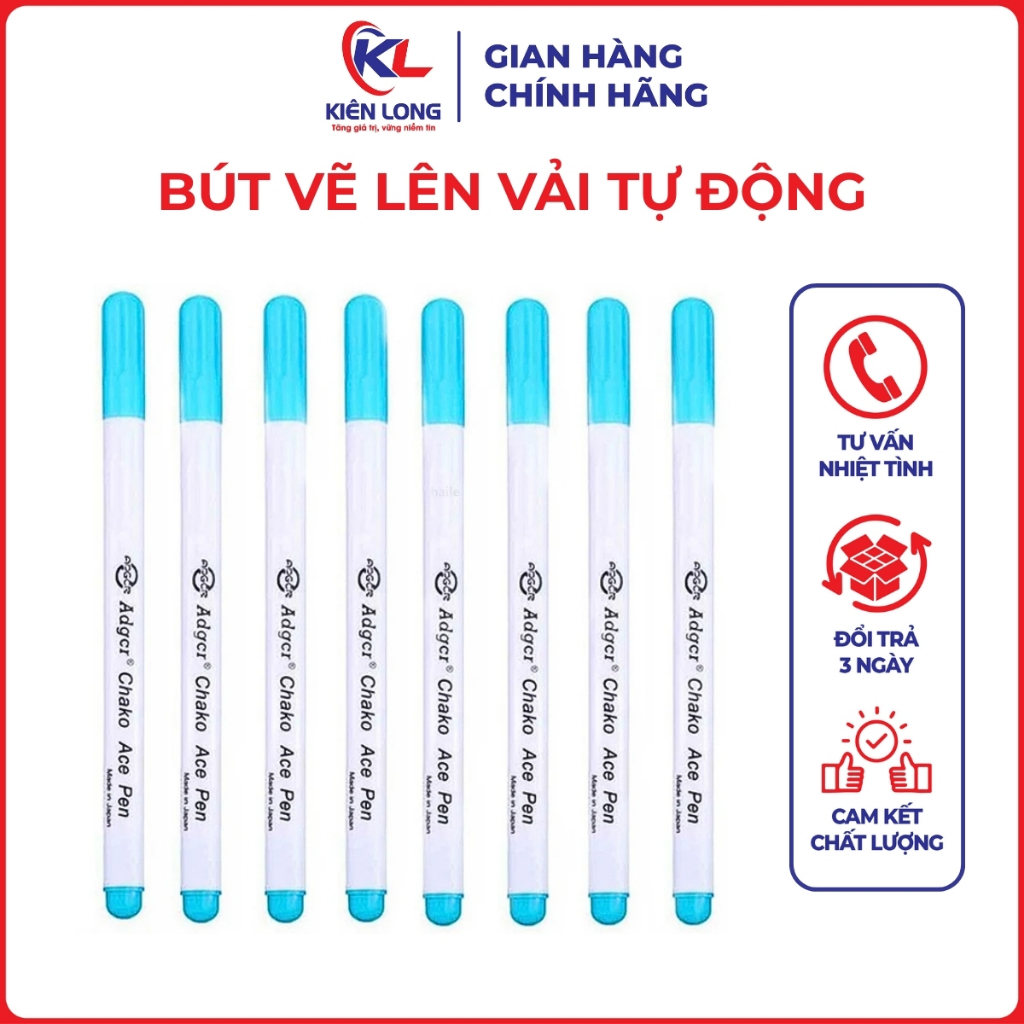 Bút Vẽ Lên Vải Bay Màu Tự Động – Dùng Trong Ngành May Mặc(combo 2 cái)