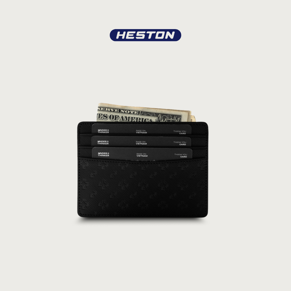 Ví đựng thẻ Nam Nữ CARD HOLDER Nam Nữ Bóp Đựng Tiền Mini Nhiều Ngăn | HESTON