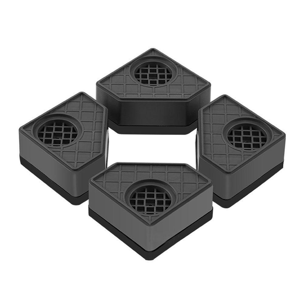 4 Miếng Lót Chân Máy Giặt Ổn Định Chống Trượt Bàn Ghế Sofa Tủ Nâng Cao Miếng Lót