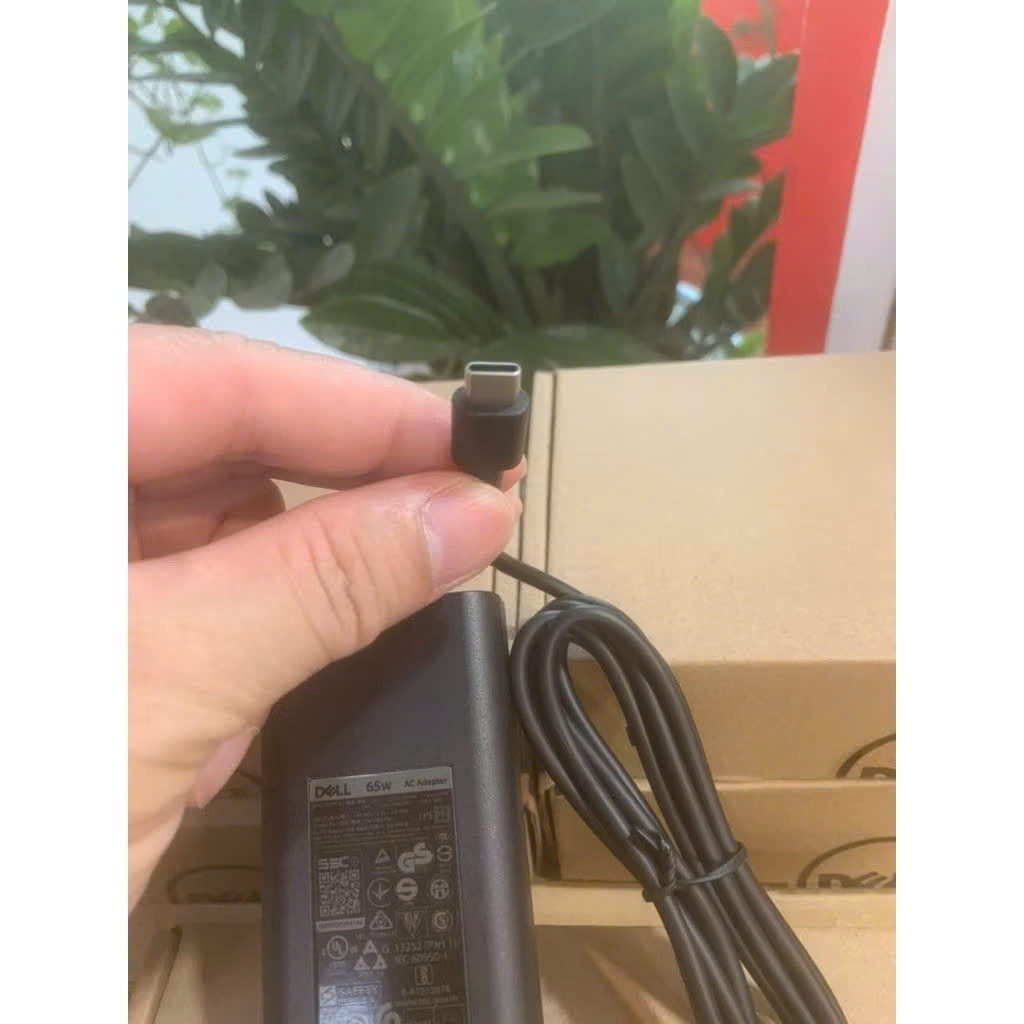 Sạc Laptop Dell 65w/90w/130W Type C Tặng kèm dây nguồn bảo hành 12 tháng
