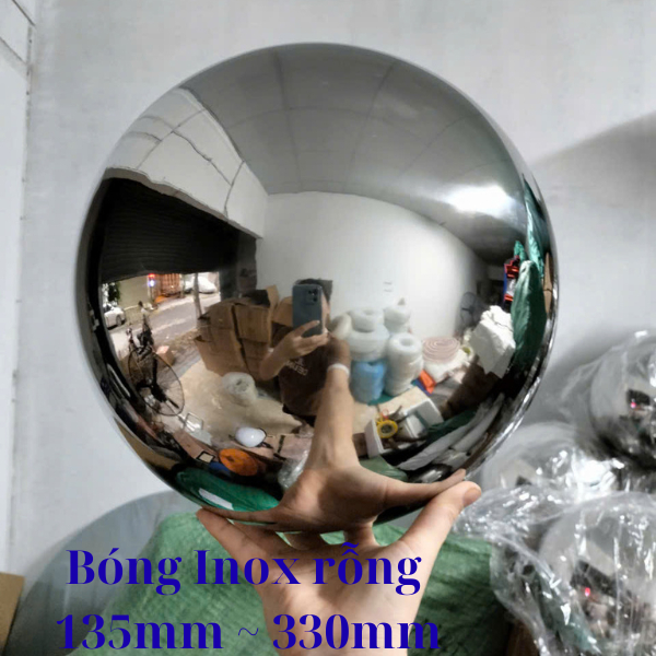 Quả cầu inox rỗng, bóng inox, đường kính 135mm ~ 380mm.dày 0.6mm. làm ...