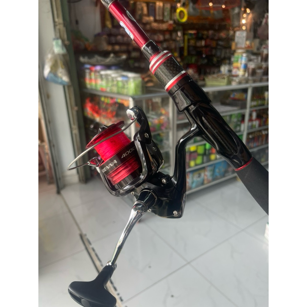 máy câu shimano sienna 2000 Máy Câu Cá Shimano Sienna 2000 2500 4000