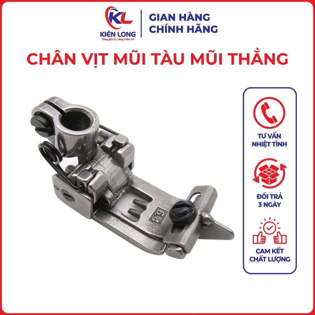 Chân Vịt Mũi Tàu Mũi Thẳng – Dùng Cho Máy Kansai Trần Đè 5.6/6.4 (01 Cái)