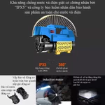 máy rửa xe cao áp 4000W Máy xịt rửa gia đình tặng bình bọt tuyết Vệ sinh xe máy, ô tô, sân vườn và phòng ốc — ảnh 5