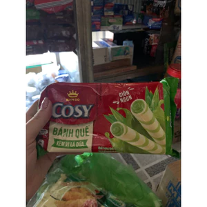 Combo 10 bịch bánh Quế cosy ( Mix vi theo yêu cầu Socola - Dâu - Lá dứa)