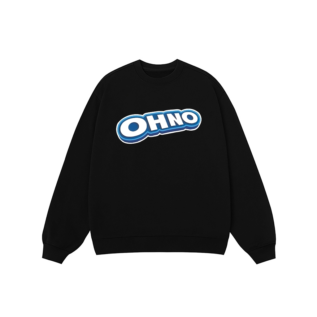Áo Vớ Vẩn Vui Tươi REDLABEL Áo Sweater OHNO Áo Sweatshirt Nỉ Oversize Nam Nữ SWT2