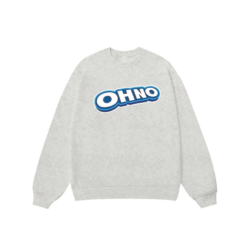 Áo Vớ Vẩn Vui Tươi REDLABEL Áo Sweater OHNO Áo Sweatshirt Nỉ Oversize Nam Nữ SWT2