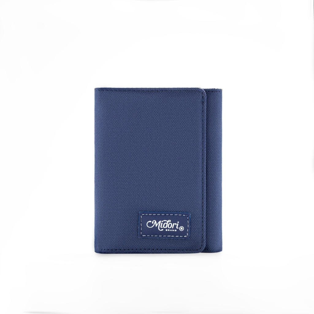 Ví Vải Đứng TELLIO Nam Nữ Polyester Bền Đẹp Trượt Nước Unisex Thời Trang l HESTON