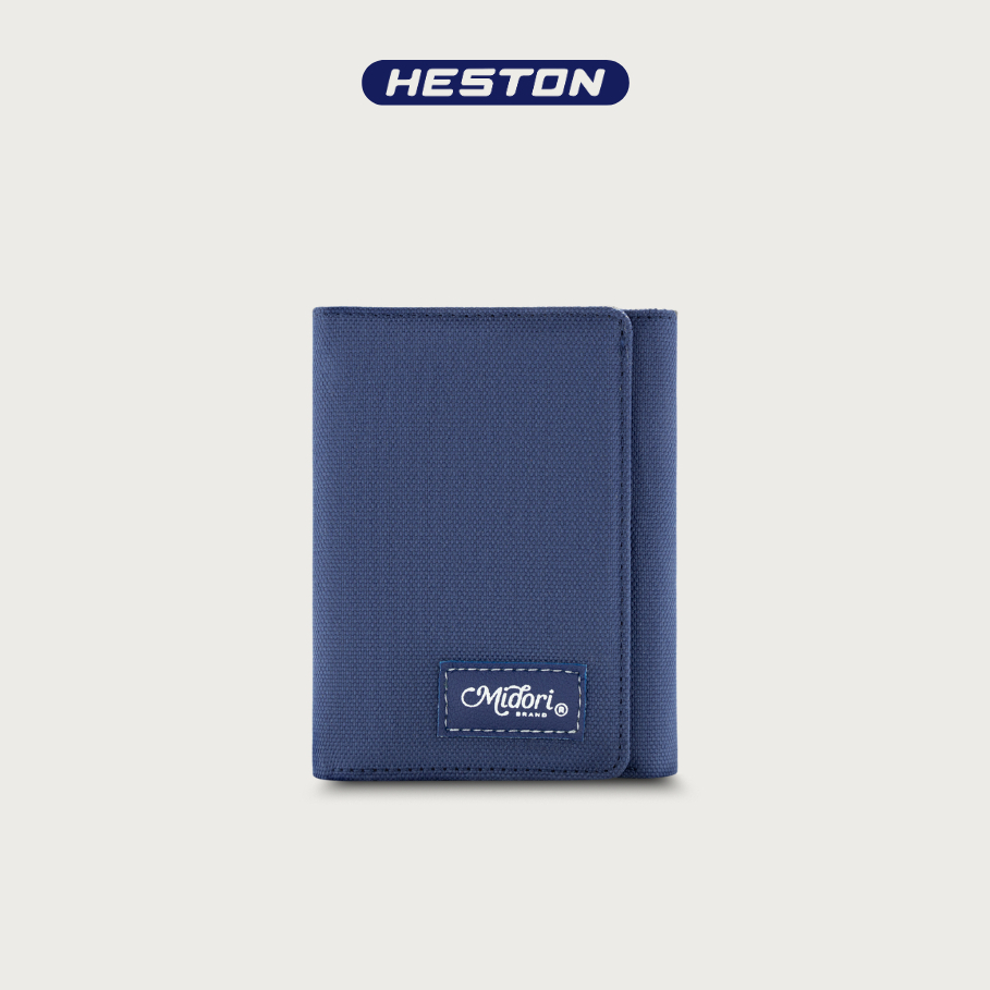 Ví Vải Đứng TELLIO Nam Nữ Polyester Bền Đẹp Trượt Nước Unisex Thời Trang l HESTON