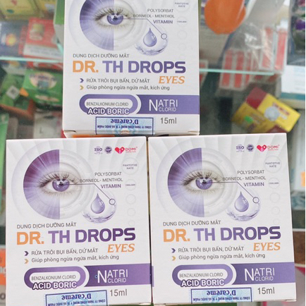 Dung dịch dưỡng mắt DR. TH Drops Eyes hôp 1 lọ 15ml
