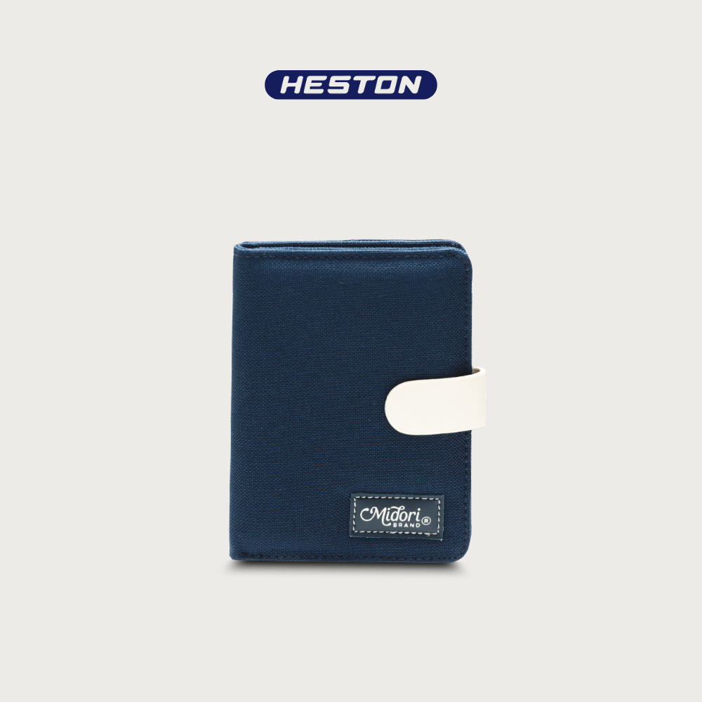 Ví Vải Đứng Nam Nữ Polyester TITANIUM Trượt Nước Nhiều Ngăn Đựng Tiền Thẻ | HESTON