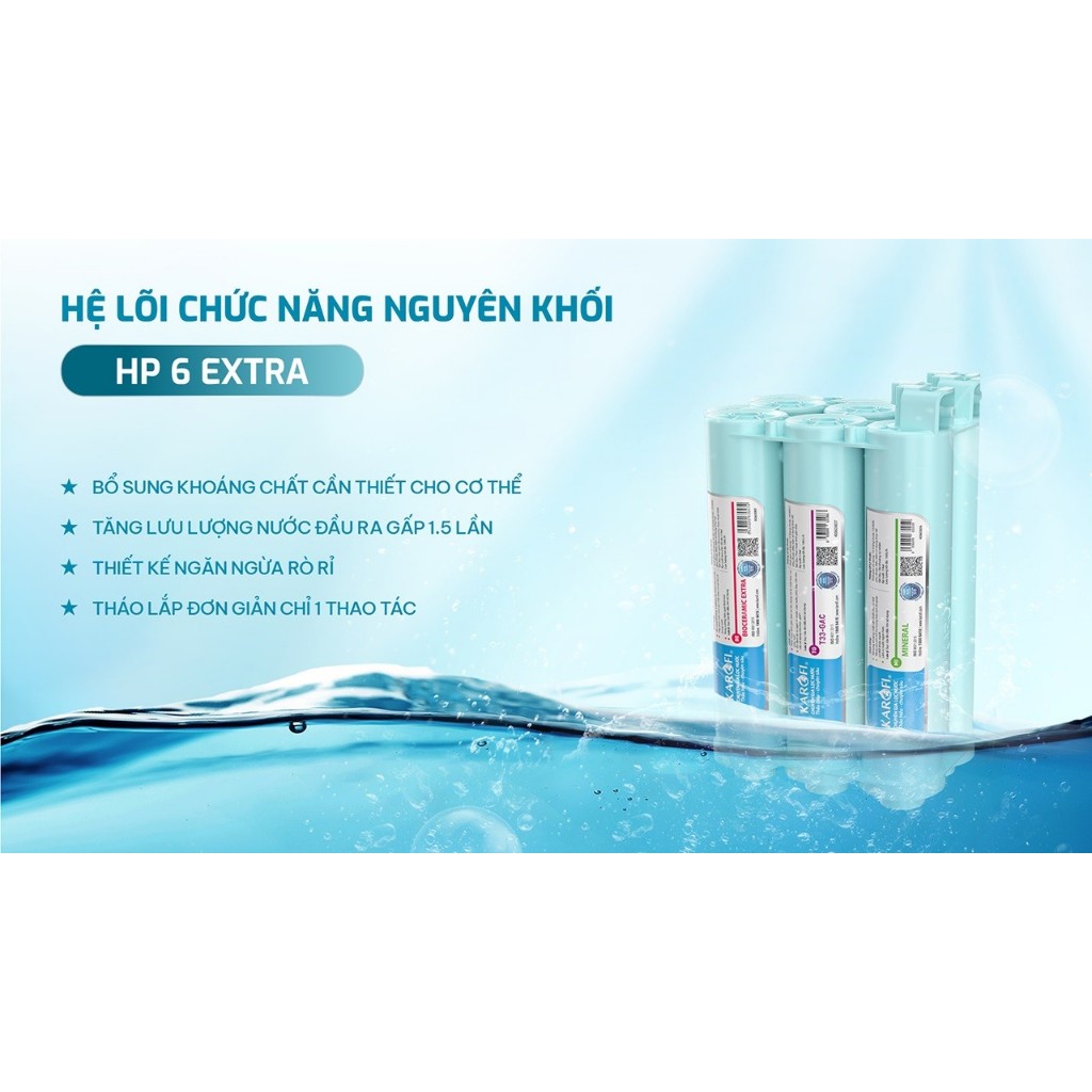 [TẶNG MÁY XAY SINH TỐ] [ĐỘC QUYỀN ONLINE] Máy lọc nước RO 12 lõi Karofi KAQ-EC19 -BỔ SUNG KIỀM, Công nghệ AioTec | BigBuy360 - bigbuy360.vn