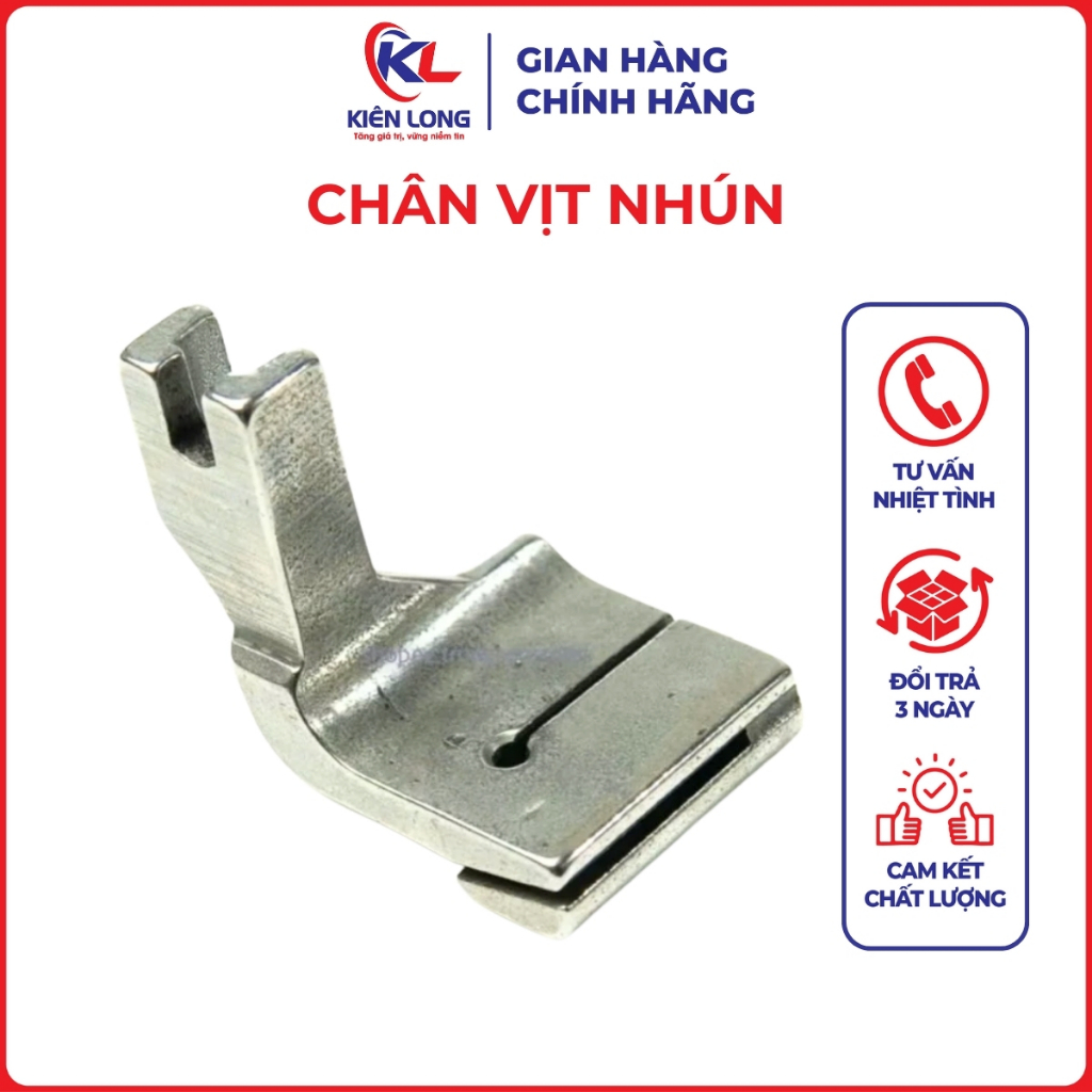 Chân Vịt Nhún Rúm 2 Lớp DAYU To Nhỏ - Máy May 1 Kim Công Nghiệp Jack, Siruba, Juki (P5, P5W)