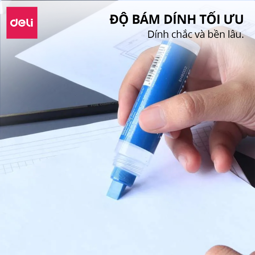 Hồ Nước Deli 35ml Keo Dán Giấy Siêu Dính Nhỏ Gọn Tiện Lợi Trang Trí Thủ Công Đồ Dùng Văn Phòng Phẩm
