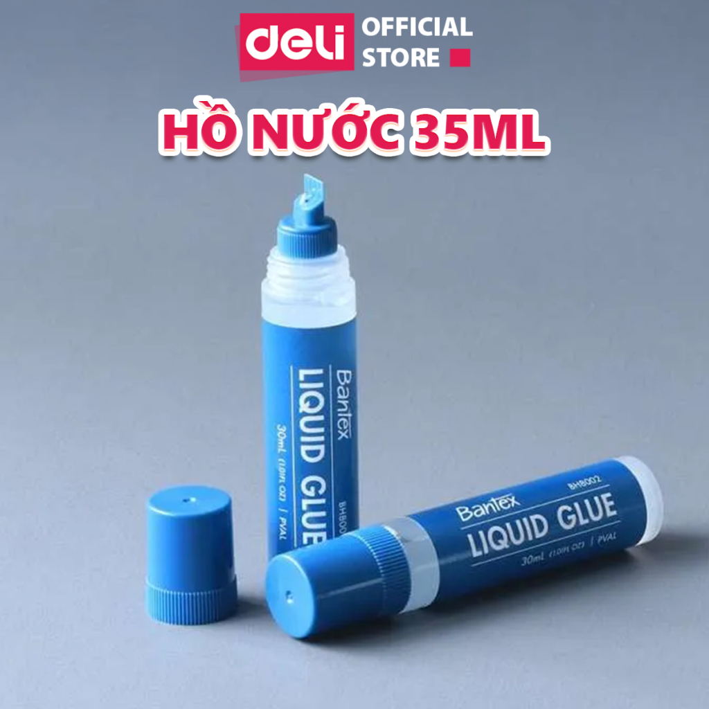 Hồ Nước Deli 35ml Keo Dán Giấy Siêu Dính Nhỏ Gọn Tiện Lợi Trang Trí Thủ Công Đồ Dùng Văn Phòng Phẩm