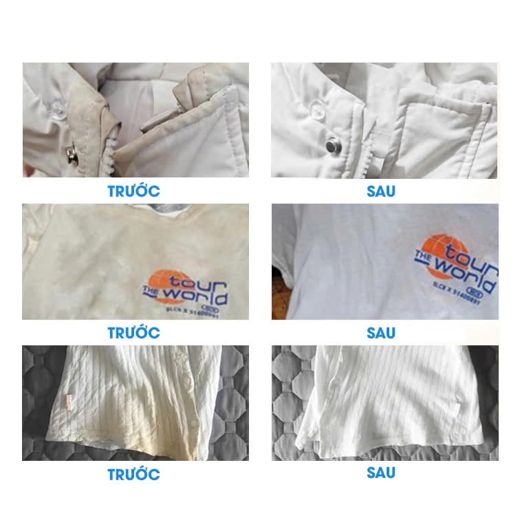 Bột Tẩy Trắng Quần Áo T-White 300g – Tẩy Sạch Vết Bẩn, Khử Mùi Ẩm Mốc, Loại Bỏ Vi Khuẩn