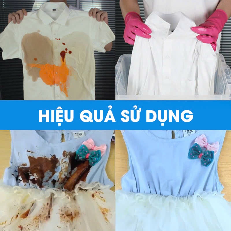 Bột Tẩy Trắng Quần Áo T-White 300g – Tẩy Sạch Vết Bẩn, Khử Mùi Ẩm Mốc, Loại Bỏ Vi Khuẩn
