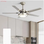 [QT015] – Quạt Trần Đèn Hiện Đại 5 Cánh 132cm, Động Cơ DC Êm Ái, Đèn LED 3 Màu Có Kèm Theo Remote — ảnh 2
