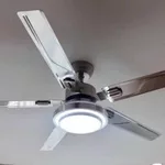 [QT015] – Quạt Trần Đèn Hiện Đại 5 Cánh 132cm, Động Cơ DC Êm Ái, Đèn LED 3 Màu Có Kèm Theo Remote — ảnh 5