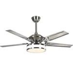 [QT015] – Quạt Trần Đèn Hiện Đại 5 Cánh 132cm, Động Cơ DC Êm Ái, Đèn LED 3 Màu Có Kèm Theo Remote — ảnh 4