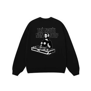 Áo Vớ Vẩn Vui Tươi REDLABEL Áo Sweater TRẺ NGƯỜI NON STOP Áo Sweatshirt Nỉ Oversize Nam Nữ SWT6