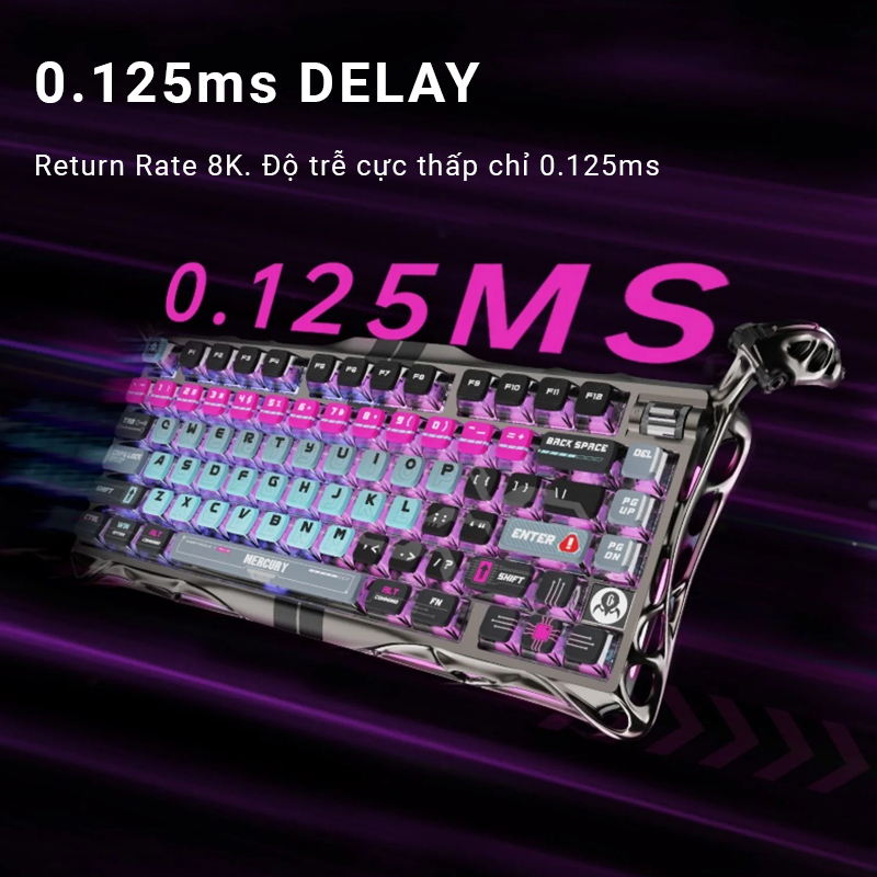 [Gravastar V75 Series] Bàn phím cơ gaming HE Gravastar V75 - Switch từ tính-Rapid Trigger 0.005 mm | BigBuy360 - bigbuy360.vn