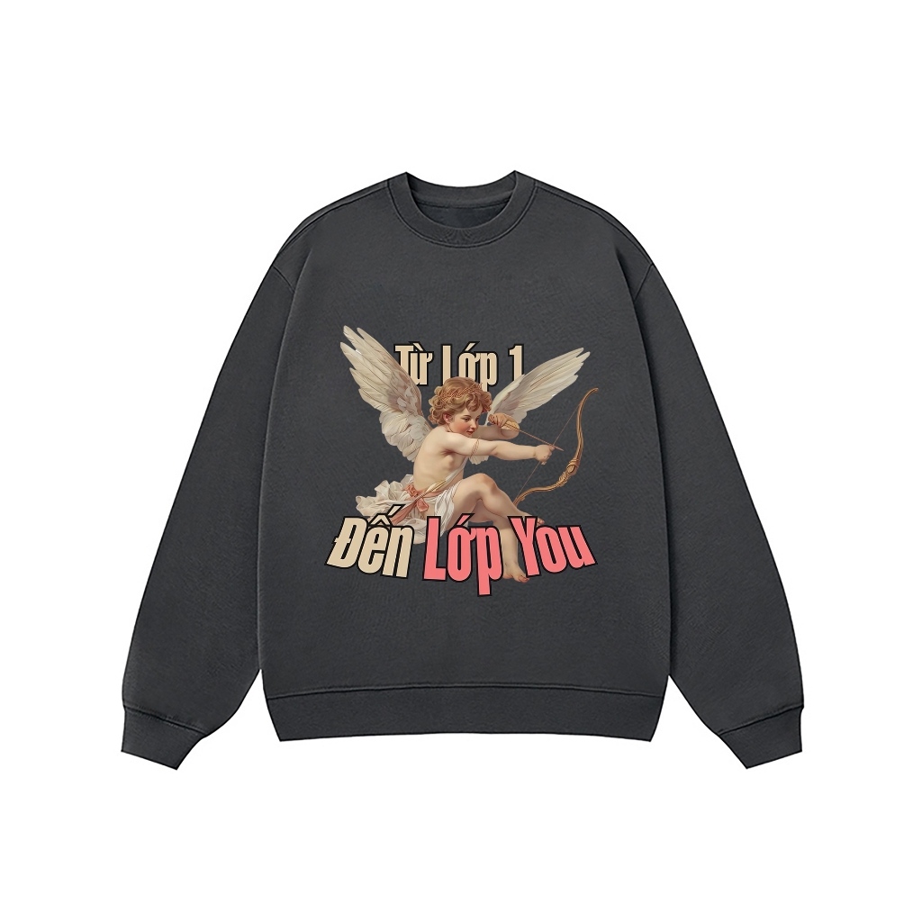 Áo Vớ Vẩn Vui Tươi REDLABEL Áo Sweater LỚP YOU Áo Sweatshirt Nỉ Oversize Nam Nữ SWT7