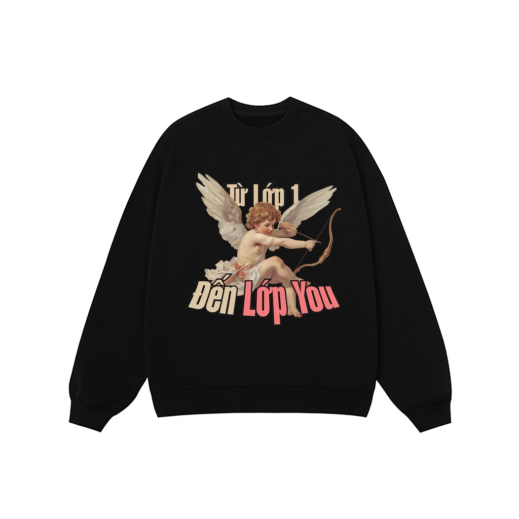 Áo Vớ Vẩn Vui Tươi REDLABEL Áo Sweater LỚP YOU Áo Sweatshirt Nỉ Oversize Nam Nữ SWT7