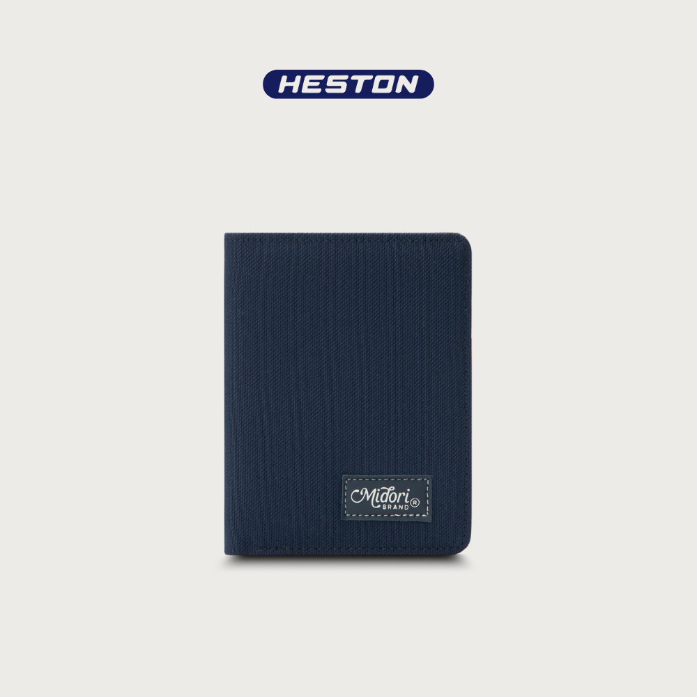 Ví Vải Đứng Chic T Nam Nữ Polyester Bền Đẹp Trượt Nước Nhỏ Gọn Nhiều Ngăn | HESTON