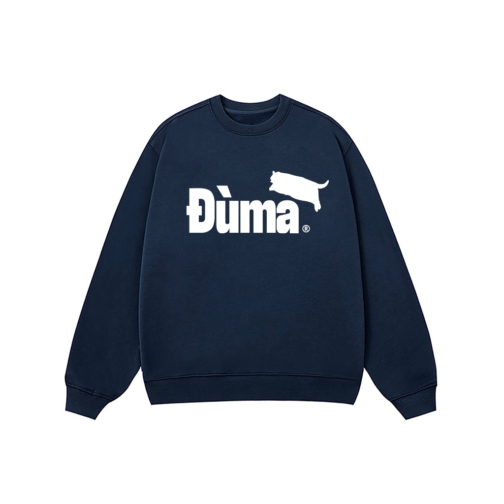 Áo Vớ Vẩn Vui Tươi REDLABEL Áo Sweater ĐUMA Áo Sweatshirt Nỉ Oversize Nam Nữ SWT9