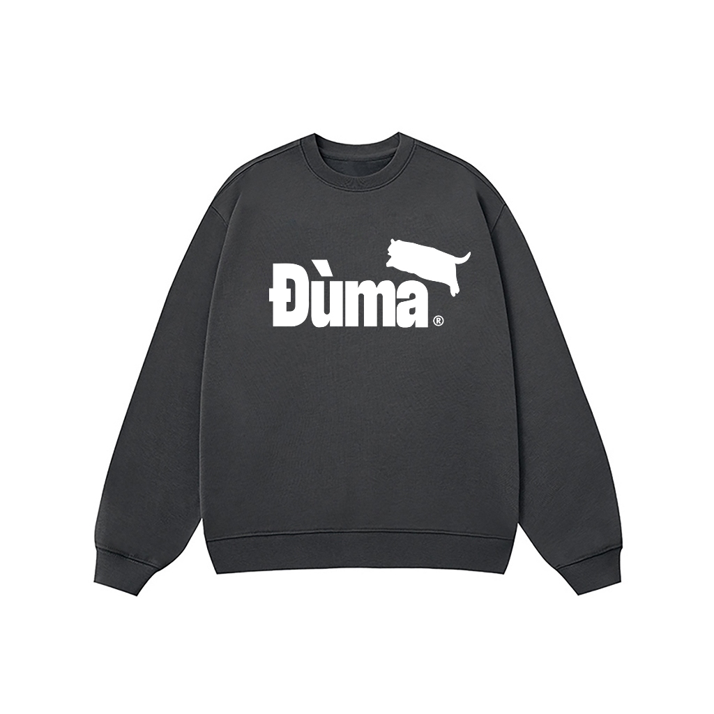 Áo Vớ Vẩn Vui Tươi REDLABEL Áo Sweater ĐUMA Áo Sweatshirt Nỉ Oversize Nam Nữ SWT9