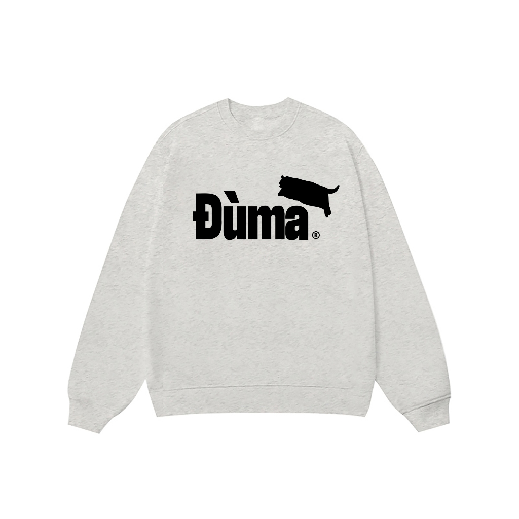 Áo Vớ Vẩn Vui Tươi REDLABEL Áo Sweater ĐUMA Áo Sweatshirt Nỉ Oversize Nam Nữ SWT9