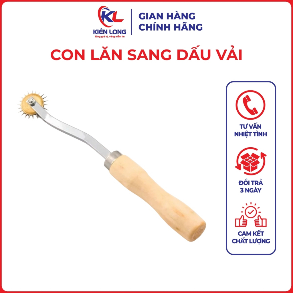 Con Lăn Sang Dấu Vải - Phụ Kiện Ngành May Loại Đẹp
