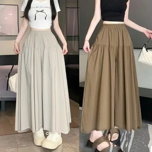 Quần ống rộng giả váy KATINA STORE dài, form suông thời trang công sở dạo phố cao cấp, che khuyết điểm đôi chân