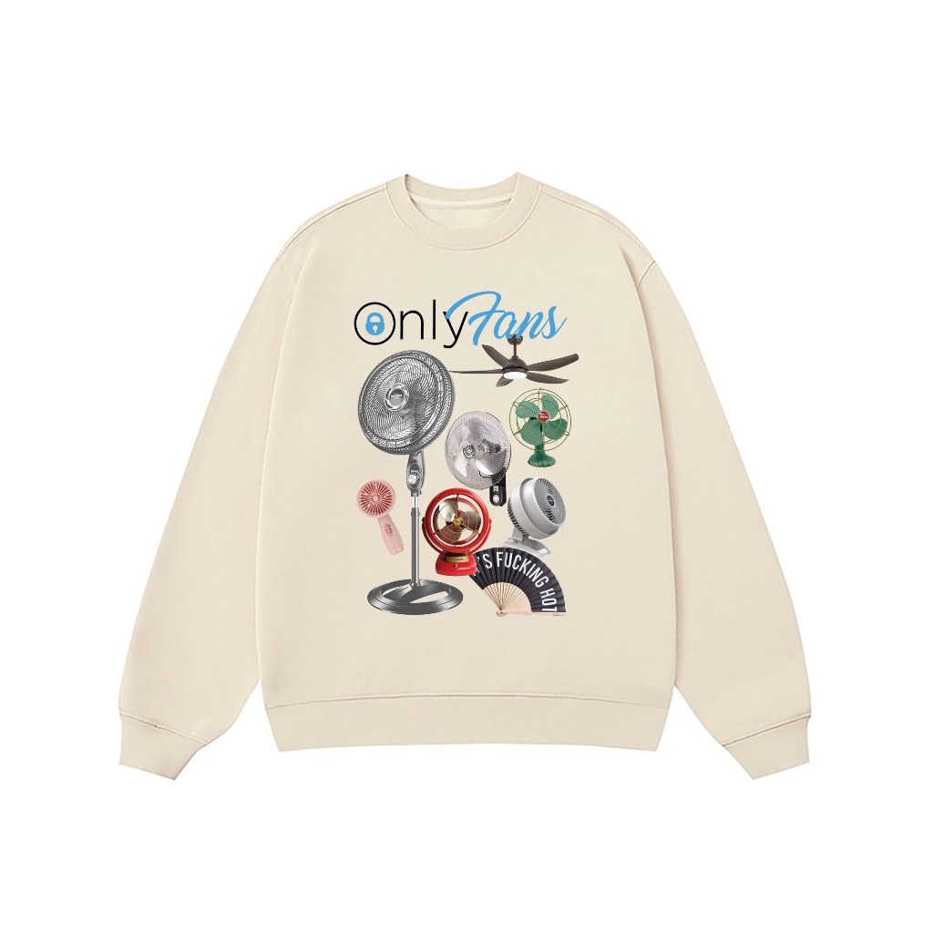 Áo Vớ Vẩn Vui Tươi REDLABEL Áo Sweater ONLY FANS Áo Sweatshirt Nỉ Oversize Nam Nữ SWT12