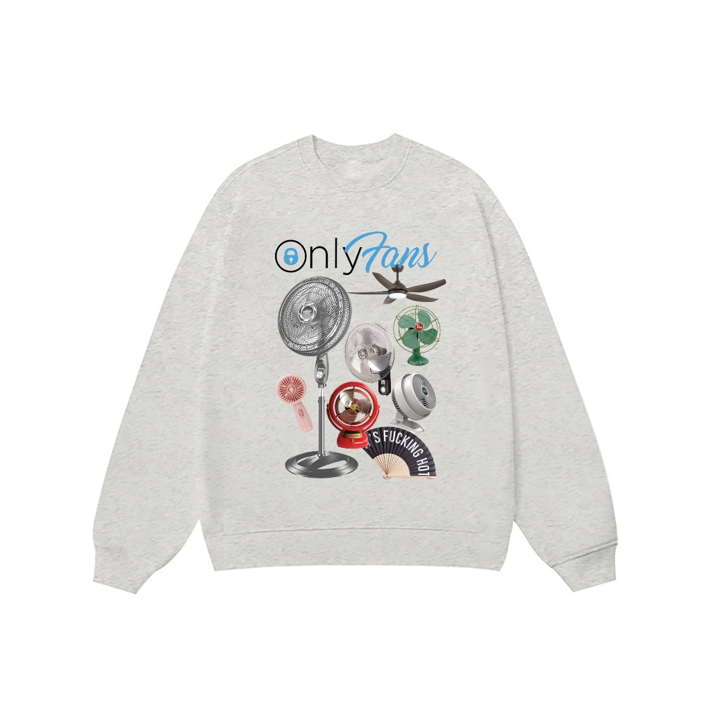 Áo Vớ Vẩn Vui Tươi REDLABEL Áo Sweater ONLY FANS Áo Sweatshirt Nỉ Oversize Nam Nữ SWT12