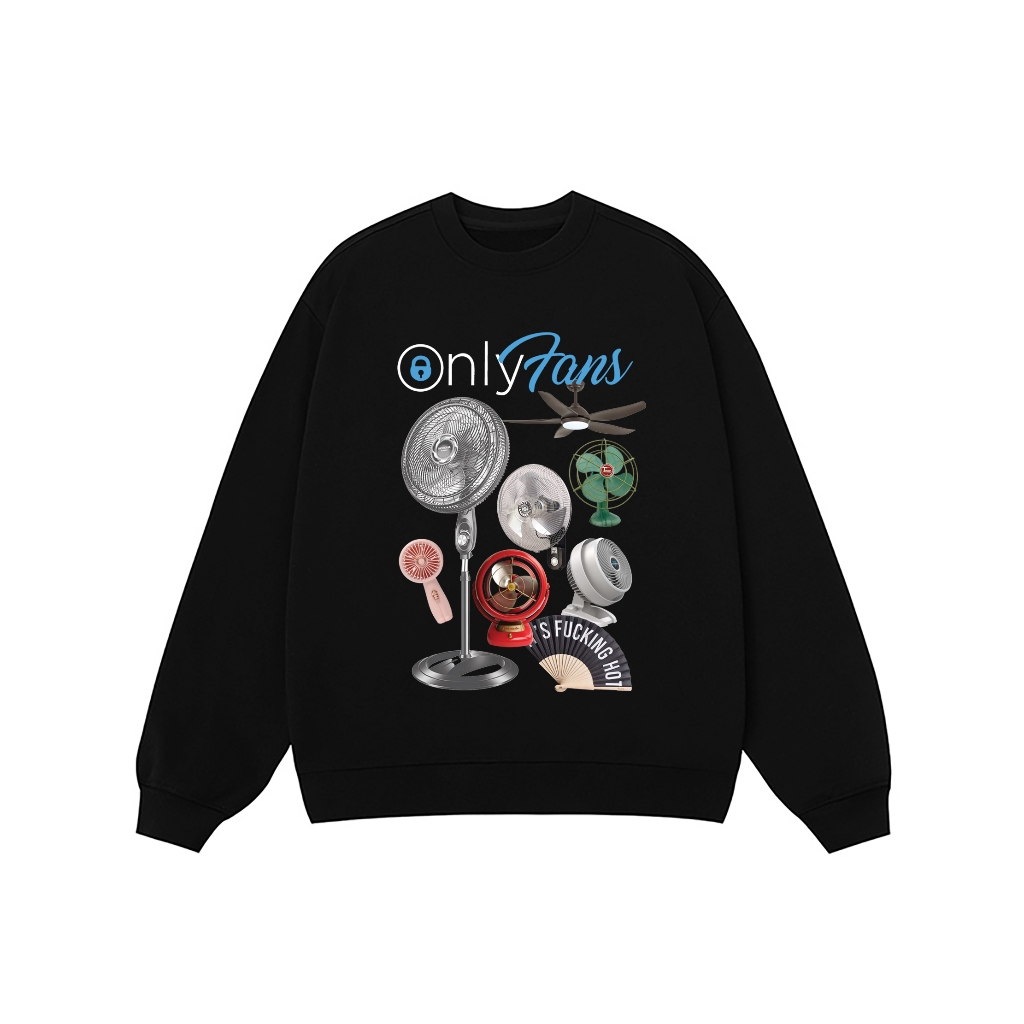 Áo Vớ Vẩn Vui Tươi REDLABEL Áo Sweater ONLY FANS Áo Sweatshirt Nỉ Oversize Nam Nữ SWT12