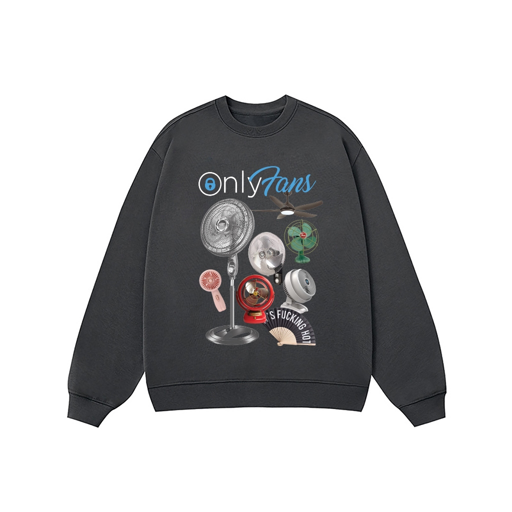 Áo Vớ Vẩn Vui Tươi REDLABEL Áo Sweater ONLY FANS Áo Sweatshirt Nỉ Oversize Nam Nữ SWT12