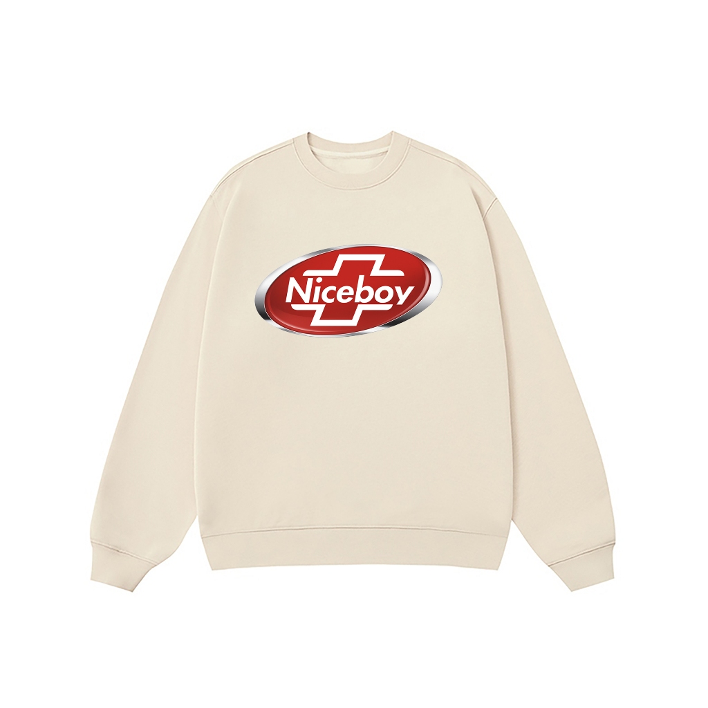 Áo Vớ Vẩn Vui Tươi REDLABEL Áo Sweater NICE BOY Áo Sweatshirt Nỉ Oversize Nam Nữ SWT15
